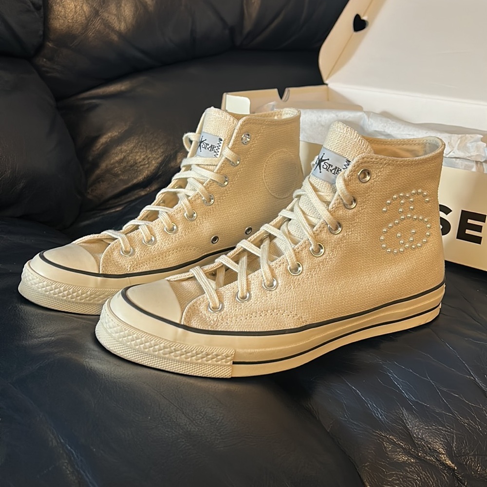 Stussy x Converse Chuck Taylors size 8.5M 10.5W